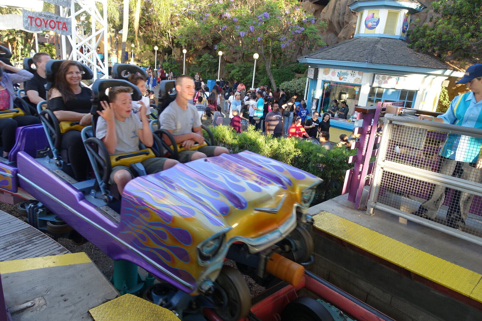 Roller Coaster at Knott's Berry Farm